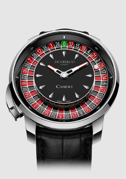 (image for) Jacob & Co casino tourbillon WHITE GOLD Replica Watch CA100.30.AA.AA.A